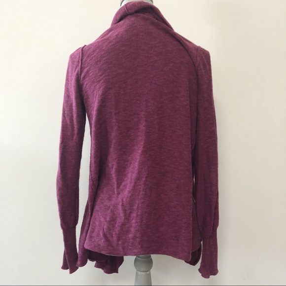 Free People ruffle front cardigan - Picture 4 of 7